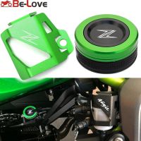 ●✁♦สำหรับ Kawasaki Z900 Z750 Z400 Z800 Z650นินจา400 250 ZX-25R เบรคท้ายจักรยานยนต์กระปุกน้ำมันไฮดรอลิกอุปกรณ์ป้องกันฝาครอบยาม