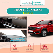 Thảm Taplo KIA SELTOS bằng lông Cừu 3 lớp hoặc Da Cacbon