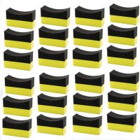 10Pc Tyre Polishing Waxing Sponge Detailing Applicator Sponge Applicator Pads Tire Wash Wipe Cleaning Tool Car Cleaning Brush