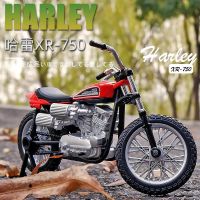 Maisto 1:18 Harley Davson จักรยานแข่ง XR750โมเดลมอเตอร์ไซค์อัลลอยจำลองของเล่นโลหะของขวัญเด็กแบบจำลองรถจักรยานยนต์คลาสสิก