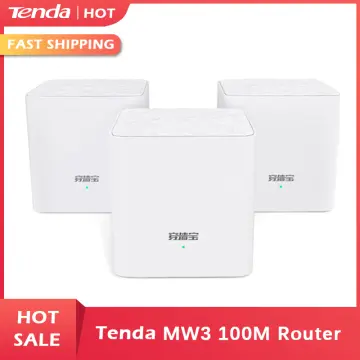 Tenda Nova MW3 Mesh3f Whole Home Mesh Wifi System AC1200 Dual-Band 2.4/5Ghz  Wireless Router for Wi-Fi Wide Range Coverage