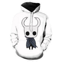 2023 NewHot เกม Hollow Knight 3D พิมพ์ Hoodies ผู้ชายผู้หญิงแฟชั่นยอดนิยมบุคลิกภาพอะนิเมะ Hoodie Harajuku ขนาดใหญ่เสื้อ Coat