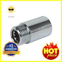 ข้อต่อตรงทองเหลือง เกลียวนอก/ใน ANA 1/2 นิ้ว x30 มม. สีโครมMPT-FPT BRASS COUPLING ANA 1/2INX30MM CHROME **ด่วน สินค้าเหลือไม่เยอะ**