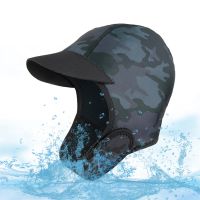 2MM Dive Hood Cold Proof Warm Mens Womens Diving Head Cover Sun Protection Winter Swimming Cover for Outdoor Surfing Wading Swim Caps