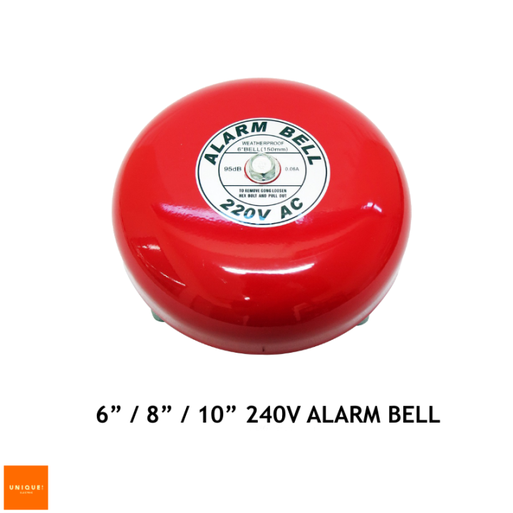 ALARM BELL 240v 6