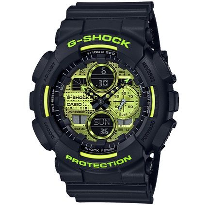 สินค้าขายดี-คาสิโอ-นาฬิกาข้อมือผู้ชาย-g-shock-รุ่น-ga-140-series-นาฬิกากีฬา-นาฬิกา-นาฬิกาข้อมือ-รับประกัน1ปี