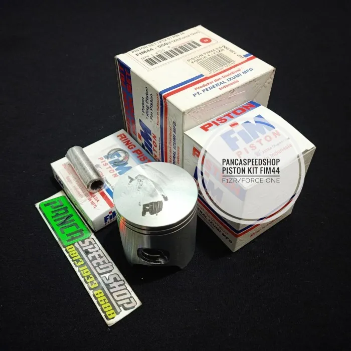 PISTON KIT FIM 44 F1ZR FORCE ONE OS STD 50 100 150 200 250 300 OS 100