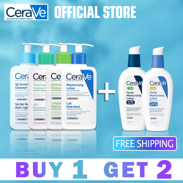 Cerave official store ph CeraVe Facial Cleanser Moisturising Lotion
