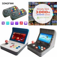 【jw】▬  Handheld Game Console 4.3 Inch Built-in 3000 Classic Games Support for 8 bit 32