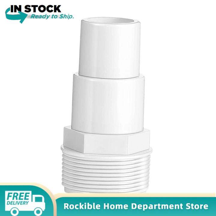 rockible Pool Hose Adapter Replacement Durable Threaded Hose Fittings