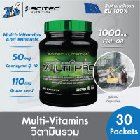 Scitec Multi-Pro+ (Multi Vitamin) - 30 packs วิตามินรวมและแร่ธาตุ