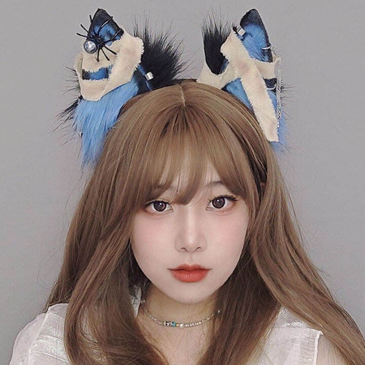 punk-hairband-cosplay-hair-accessory-cat-ear-hair-accessory-halloween-headband-zombie-cat-ears-headband