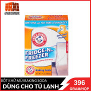 HCM ship 2h Bột Khử Mùi Tủ Lạnh Baking Soda Arm&Hammer Fridge-N-Freeze