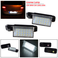 LED Rear Number License Plate Light Assembly Fit For BMW E36 318i 318is 318ti 325i M3,1992-1999 Car Accessories 2Pcs