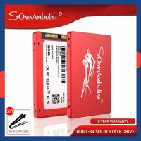 สินค้ามีพร้อมส่ง!ขายถูกที่สุดในเครือข่าย!  SOMNAMBULIST Red Bull SSD 2.5 SATA3 ฮาร์ดไดรฟ์ SSD SSD 120Gb Ssd 240Gb 480Gb SSD 960GB Solid State Drive แล็ปท็อปเดสก์ท็อป