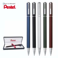 Pentel ปากกาหมึกเจล เพนเทล Energel Hexagon BL667 0.7mm หมึกสีน้ำเงิน
