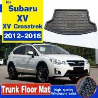 แผ่นรองพรมปูพื้นที่เก็บของท้ายรถสำหรับ Subaru XV/กันชนรถ XV Crosstrek / Impreza Hatchback 2012 - 2014 2015 2016