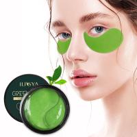 Deep Sea Seaweed Collagen Eye Mask Green Algae Eye Patches for Dark Circle Hydrating Eye Pad Anti-Wrinkles Nourishing