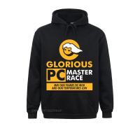 Glorious PC Gaming Master Race Hoodie Creative Design Long Sleeve Jacket Mens Kawaii Men Hooded Pullover Cotton Size XS-4XL