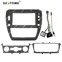 SKYFAME Car Frame Fascia Adapter Canbus Box Decoder Android Radio Audio Dash Fitting Panel Kit For Volkswagen Jetta Sagitar Bora