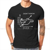 Rabbit Or Duck DonT Know Unique Tshirt Math Graph Mathematics Leisure T Shirt Stuff For Men