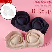 【Ready Stock】 ✤ C15 Varsbaby Women seamless air bag super push up wedding bra strapless underwear