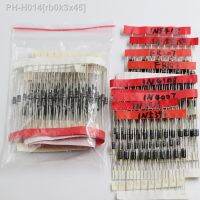 ►□℡ 1N4148 1N4007 1N5819 1N5399 1N5408 1N5822 FR107 FR2078values 100pcsElectronic Components PackageDiode Assorted Kit