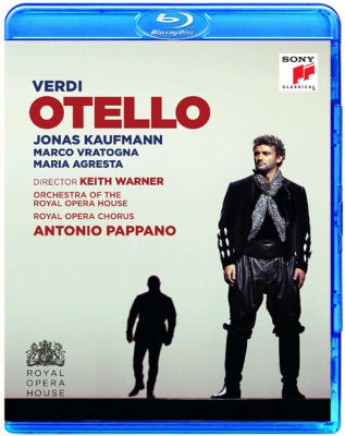 Verdi Opera: Othello Kaufman papano Royal Opera House Chinese character Blu ray 25g