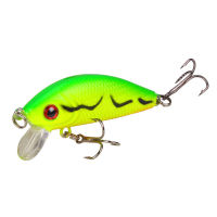 1PCS Minnow Fishing Lure 50mm4.2g Topwater Hard Bait Wobbler Jig Bait Crankbait Carp Striped bass Pesca Fishing tackle SwimBait