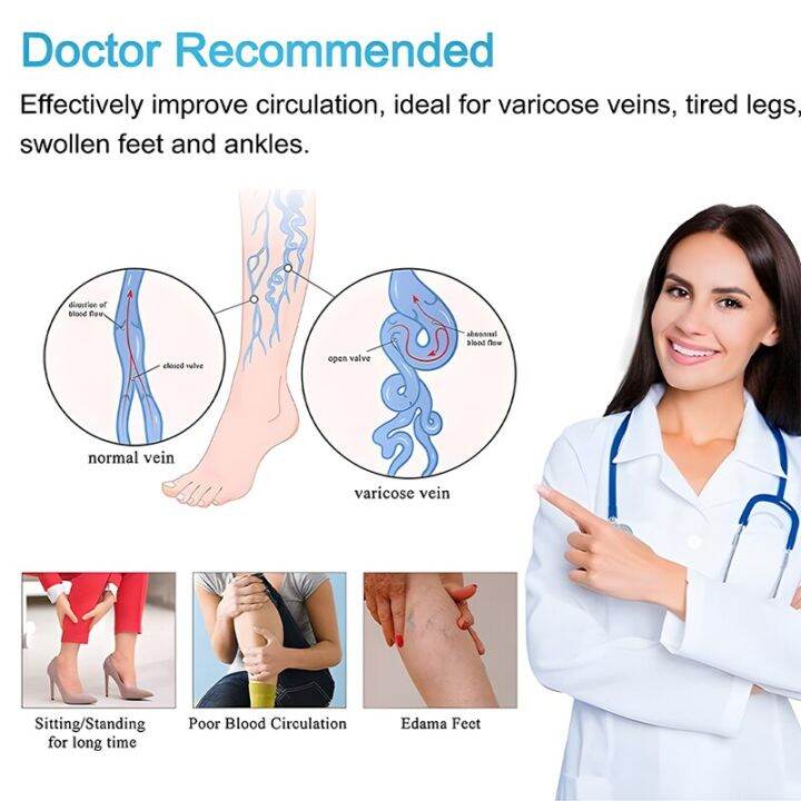 1-pair-medical-thigh-high-compression-stockings-with-silicone-band-for-women-men-20-30-mmhg-graduated-support-for-varicose-veins