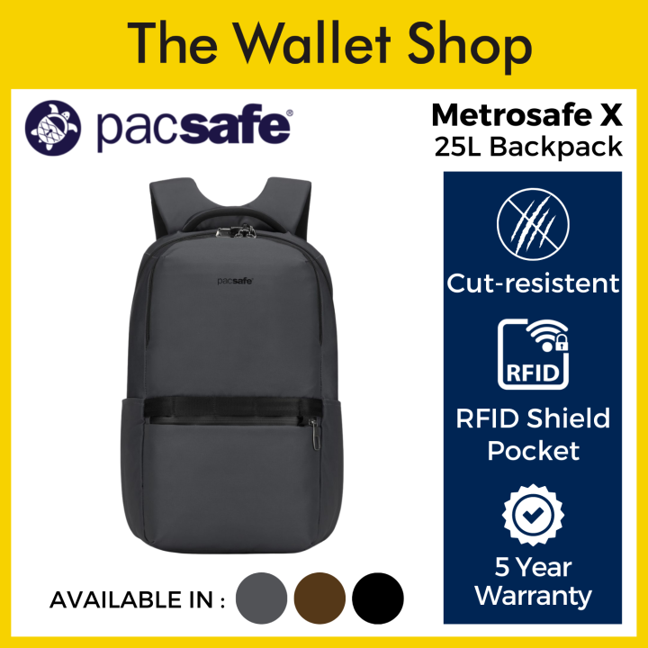 Pacsafe Metrosafe X AntiTheft 25L Backpack Lazada Singapore