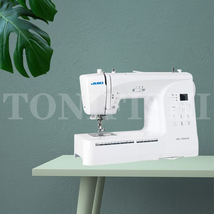 juki-heavy-machine-hzl-70hw-multi-functional-household-sewing-machine-family-with-thick-and-thin-automatic-belt-lock-desktop-sewing-machine-parts-acc