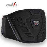 Authentic German NERVE motorcycle belt care kidney gird waist motorbike riding equipment Knight Protector waist Solid-schwarz