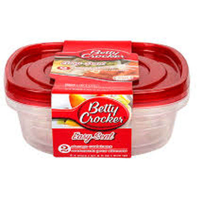 BETTY CROCKER STORAGE CONTAINERS 815ML PACK OF 2 Lazada
