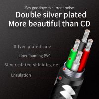 type c to 3.5 jack aux audio usb c dac cable tipo c silver usb microphone 32bits/384khz for phone, headphone, speaker