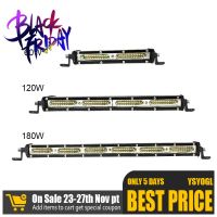 【CW】 7/13/19 Inch 60w/120w/180w Led Bar Searchlight for Tractor Trailer Car Motorcycle Ramp Lamp Worklight