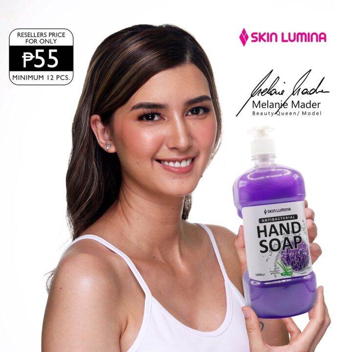 ๑ Skin Lumina Antibacterial Hand Soap w/ Aloe Vera Extract 1 liter
