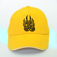 Viking Wolf Claws baseball cap summer Print Men Women Punk Nordic Runes Bear Paw Talisman Amulet Dad hat snapback bone