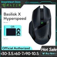 Razer Basilisk X เมาส์บลูทูธไร้สายแบบเมาส์สำหรับเล่นเกมส์ไฮเปอร์สปีดเกมส์พีซีเซ็นเซอร์ออปติคัลสำหรับคอมพิวเตอร์แล็ปท็อปแล็ปท็อปคอมพิวเตอร์