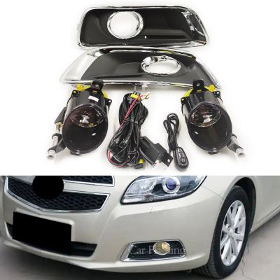 DRL Untuk Chevrolet Malibu 2013 2012 2014 2015 Lampu Kabut Bingkai Lampu Kabut Kisi-Kisi Sinyal Belok Lampu Berjalan Siang Hari