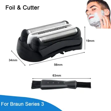 21B Shaver Replacement Head for Braun Series 3 Electric Razors  301S,310S,320S,330S,340S,360S,3010S,3020S,3030S,3040