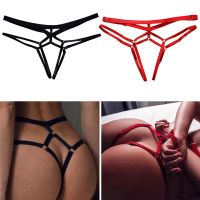 Thong Bandage Hollow Panties Underwear T Back Transparent Lingerie Ladies Open Crotch Sexy Womens Gifts Free Shipping Wholesale