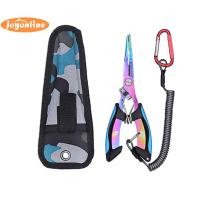 คีมตกปลา Line Lure Cutter Hook Remover Stainless Steel Fishing Scissor-Red Black/blue Black