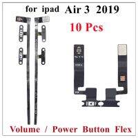 10Pcs / Lot Power Off Volume Switch ปุ่มควบคุม Flex Cable Ribbon Replacement สําหรับ iPad Air 3 2019 Air3 10.5 นิ้ว