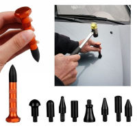 9ชิ้นเซ็ตรถ Body Dent Repair เครื่องมือ Paintless Dent Repair เครื่องมือสำหรับรถยนต์ Auto Body Dent Repair ปากกา Dent Removal Hand Tool