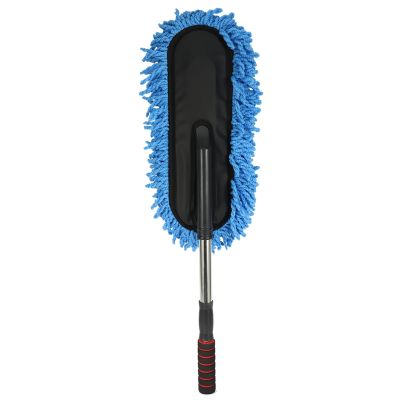 Car Wash Cleaning Brush Duster Dust Wax Mop Microfiber Telescoping Dusting Tool With Adjustable Long Handle