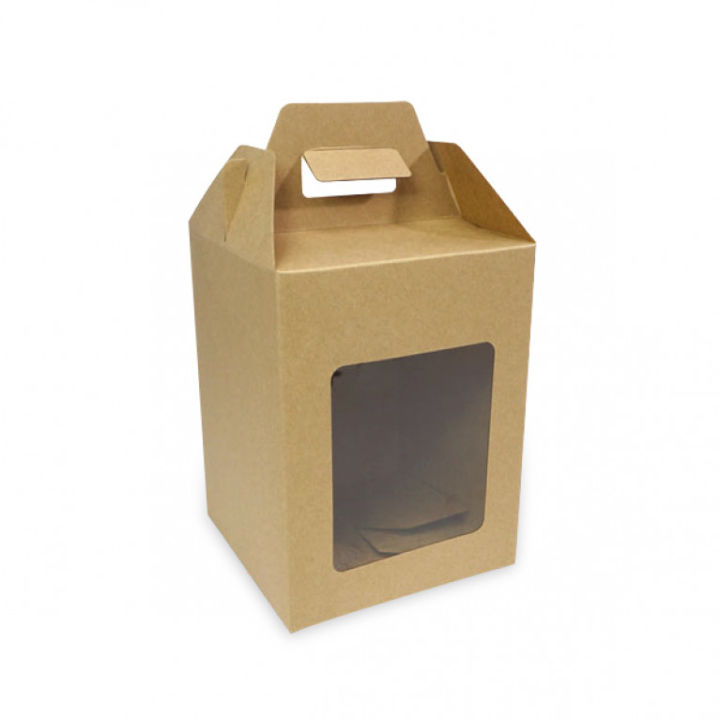 20-ใบ-กล่องแนวตั้งทรงถุง-เจาะด้านหน้ากรุพลาสติกใส-ด้านบนพับเป็นที่จับในตัว-ขนาด-10-8-x-10-8-x-19-5-เซนติเมตร-bk65-กล่องใส่ของขวัญ-ขนม-ข้าวสาร