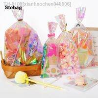 ℗ xianhaochen048906 StoBag-Sacos De Plástico Transparente Bolsas Celofane Embalagem Doces Sacos Presente Baking Party Natal Casamento Favores Do Aniversário 50Pcs