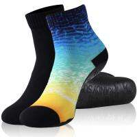 RANDY SUN Beach Volleyball Beach Socks , 2 Pairs Seamless Quick-Dry Suitable Aqua Water Sports Yoga, Sand Exercise, Jogging