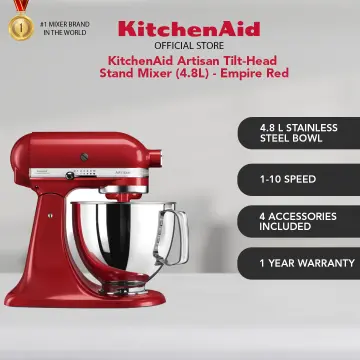 1 Set Kitchen Aide Assecories Kitchenaid Mixer 4.5-5 Qt Tilt-Head